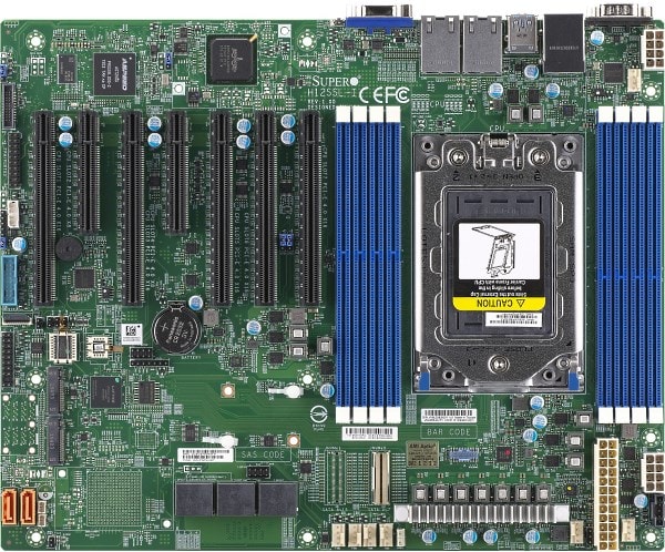 超微supermicro 服务器主板  H12SSL-i  单路 AMD EPYC 7003/7002