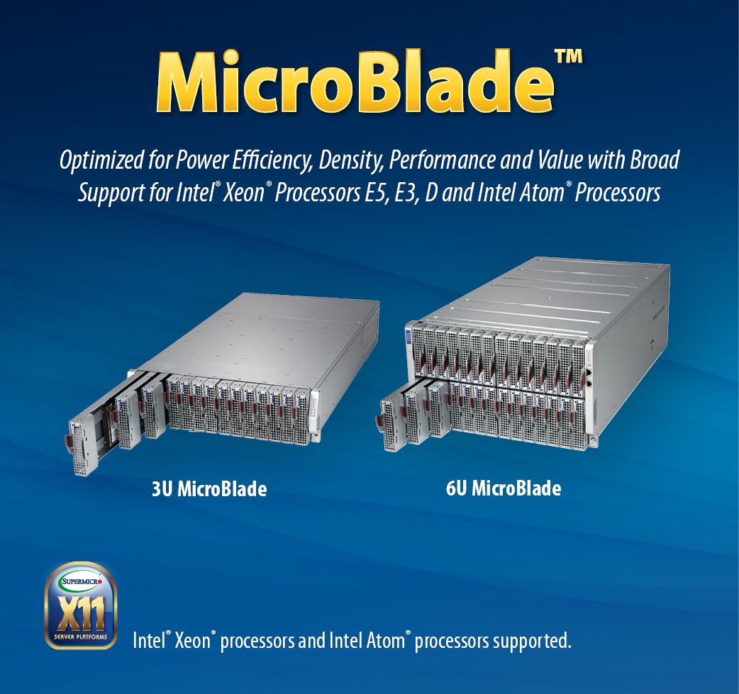 MicroBlade Solutions | Products - Super Micro Computer, Inc.