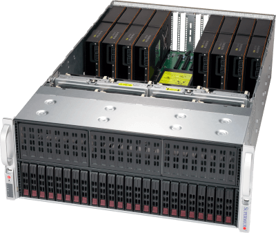 4U AMD MI25 GPU SuperServer® SYS-4029GP-TRT2