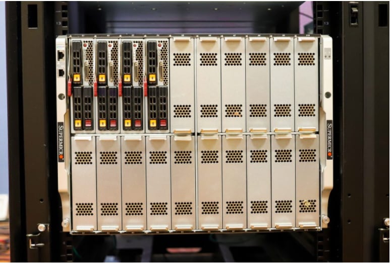 Thumbnail: Product Review – Supermicro SuperBlade 8U Review