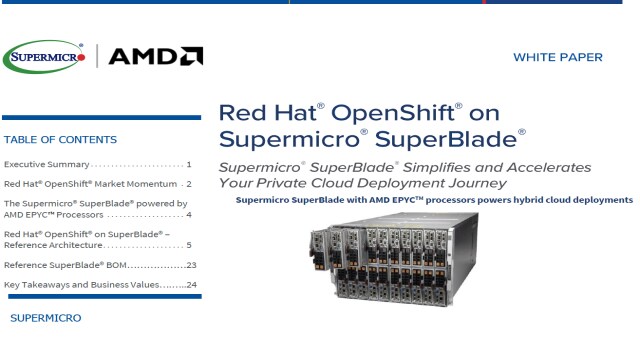 サムネイルRed Hat OpenShift SuperBlade