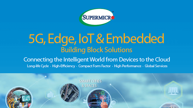 Thumbnail: 5G, Edge and IoT/Embedded Building Block Solutions Brochure