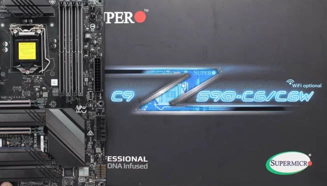 サムネイル製品レビュー -Supermicro SuperO C9 Z590-CGW レビュー：ゲーム向けサーバーグレード？