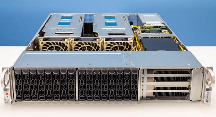 Thumbnail: Product Review – A 16x NVIDIA GPU 128 Core Arm Server Supermicro ARS-210M-NR with Ampere Altra