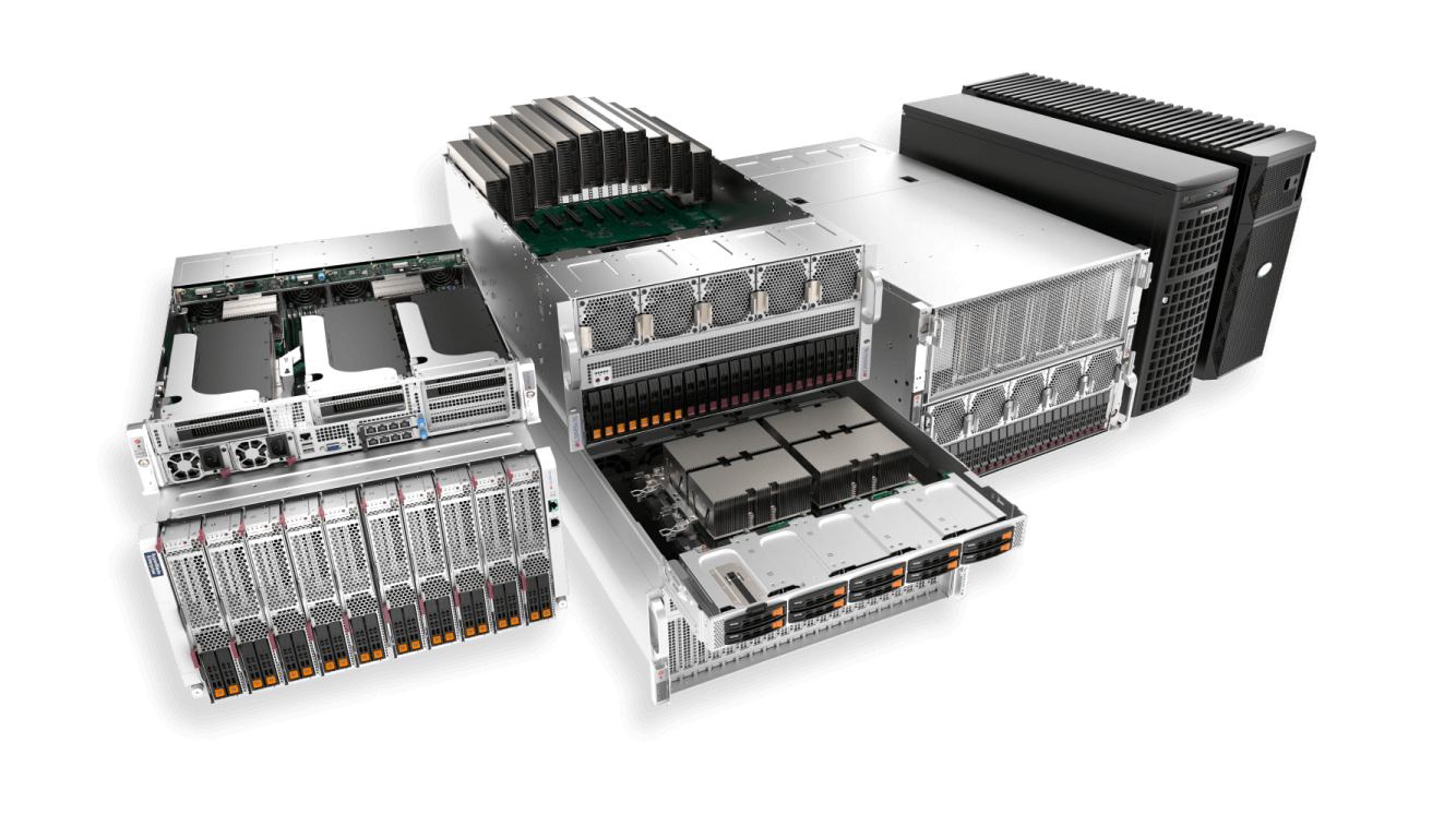 Supermicro NVIDIA認定システムのラインナップ