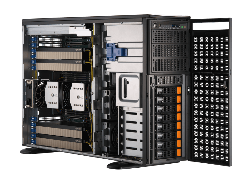 Supermicro 4U 4-GPU Workstation