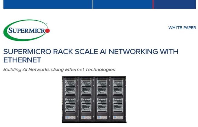 Thumbnail: White Paper – Supermicro Rack Scale AI Networking With Ethernet 