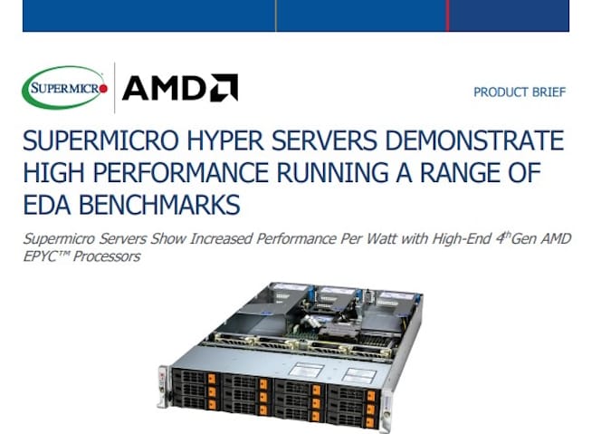 Thumbnail: Product Brief – Supermicro Hyper Servers Demonstrate High Performance Running a Range of EDA Benchmarks