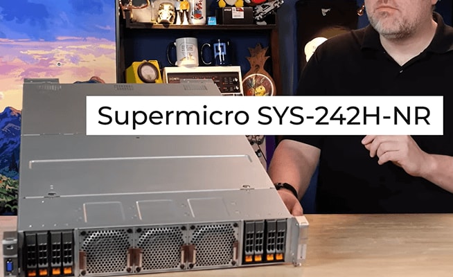 Thumbnail: Product Review – Supermicro's SYS-242H-NR 4 Socket Xeons: 8 Terabytes of Memory Overview