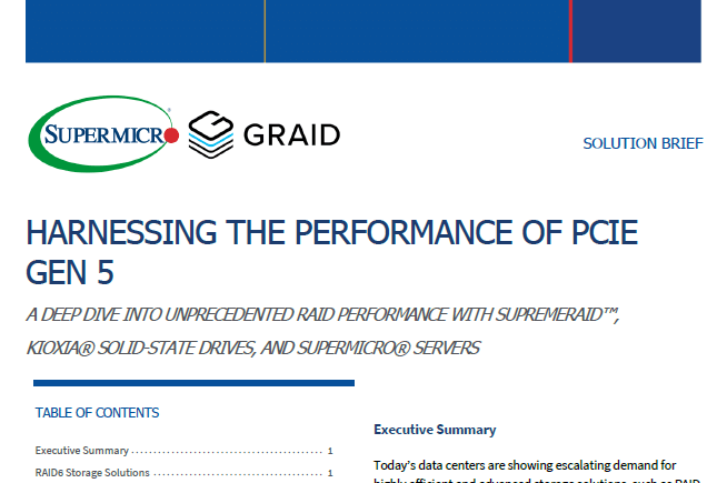 Thumbnail - Lösungsübersicht: Nutzung der Leistung von PCIe Gen 5
