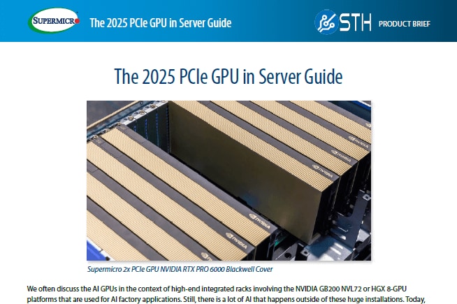 Thumbnail: The 2025 PCIe GPU in Server Guide - Featuring ServeTheHome