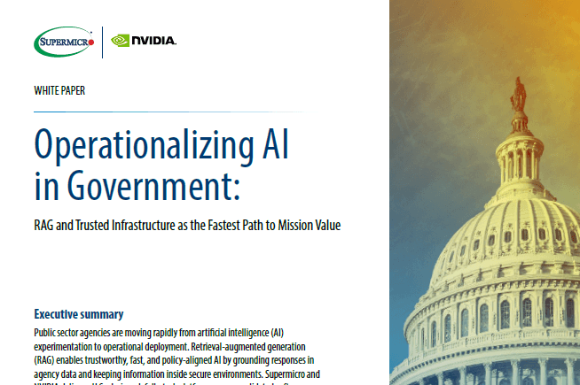 Thumbnail: Supermicro + NVIDIA RAG White Paper