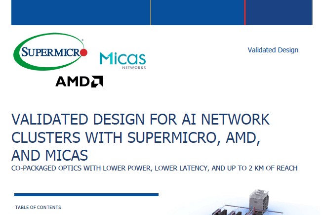 縮圖:SMCI、AMD、Micas 驗證設計文件
