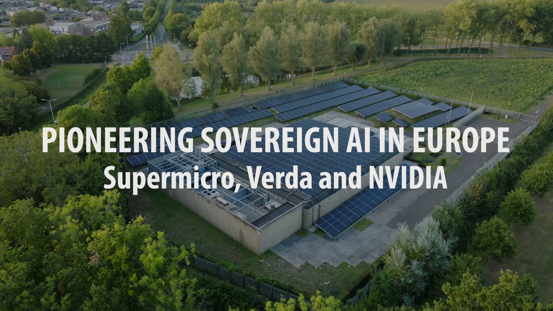 “Pioneering Sovereign AI in Europe: Supermicro, Verda and NVIDIA”