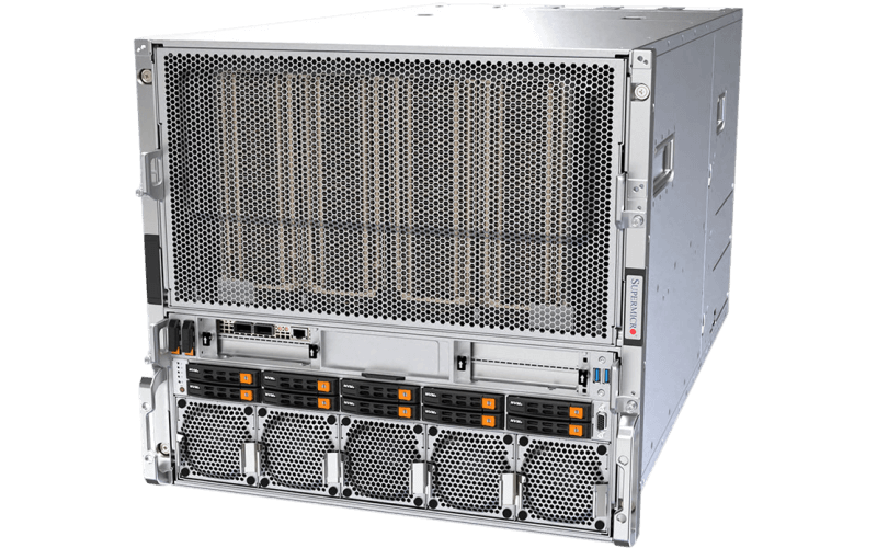 Supermicro 10U 8GPUシステム (H14)