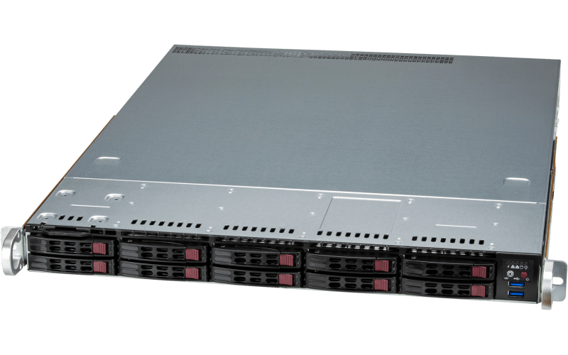 Supermicro 1U single-processor WIO System
