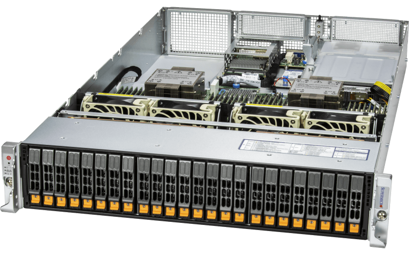 Supermicro 2U dual-processor Hyper system
