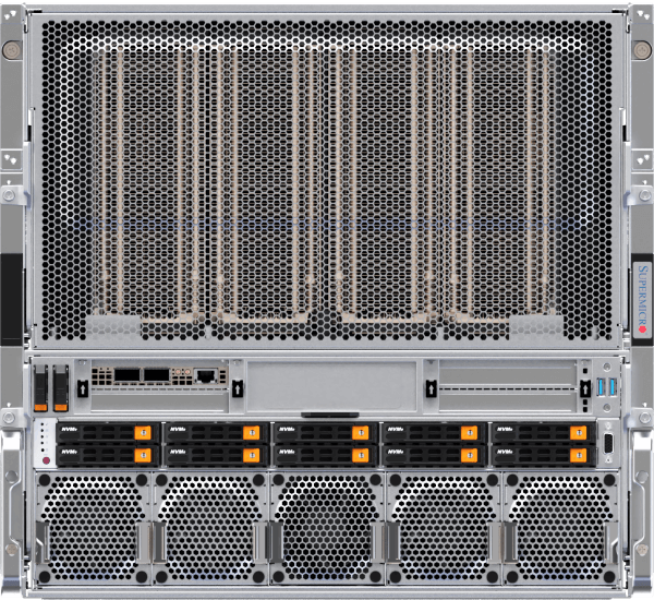 Supermicro X14 10U 8-GPU system SYS-A22GA-NBRT