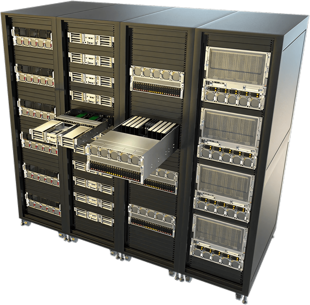 Supermicro DCBBS rack solution shot