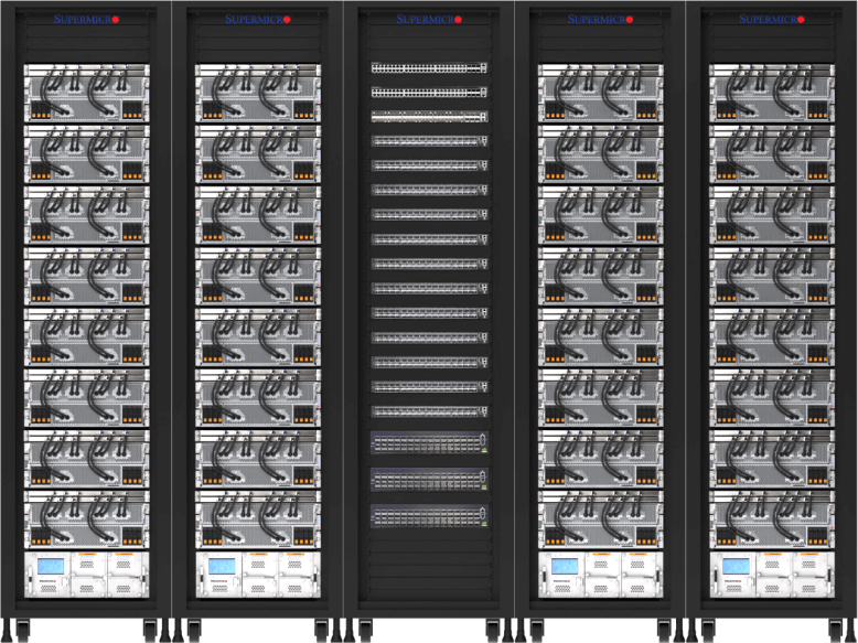 Liquid-Cooled 4U GPU Rack