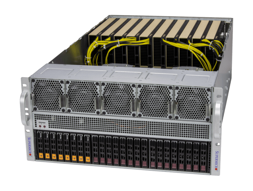 Supermicro 5U PCIe 10-GPU System