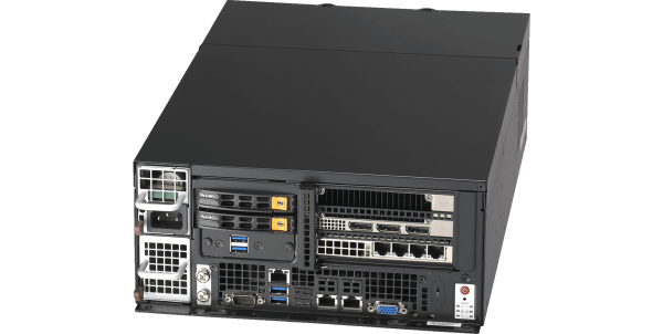 Supermicro GPU対応Compact Box Edgeシステム