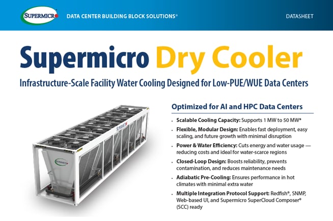 Thumbnail – Datasheet: Supermicro Dry Cooler