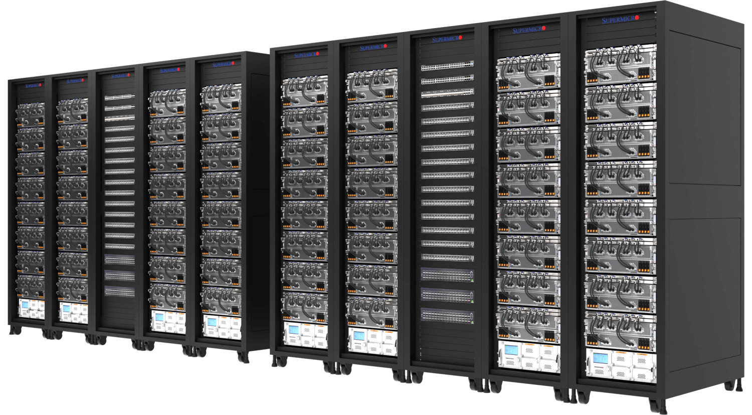 Supermicro data center server blade data storage ai system