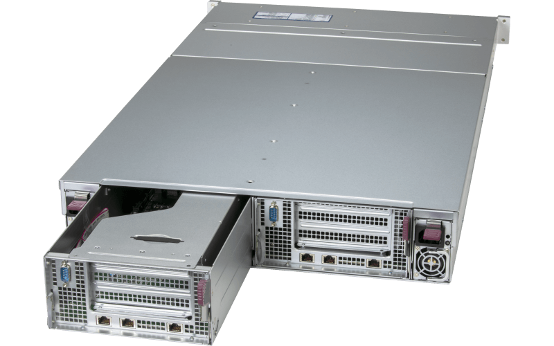 Supermicro Petascale DPU-enabled JBOF system