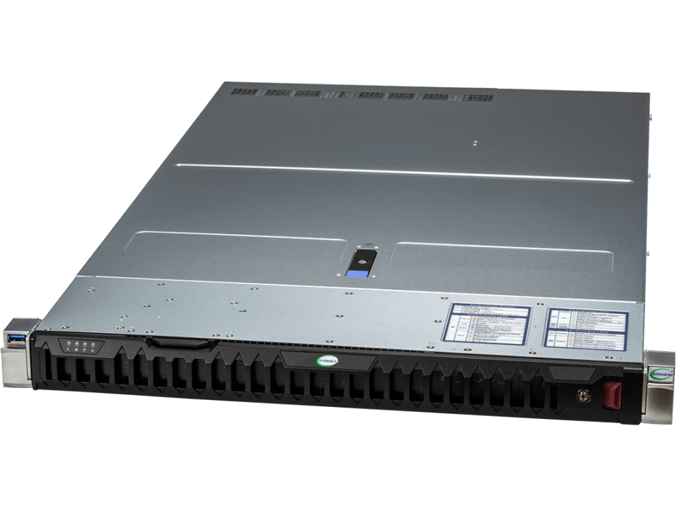 Supermicro 1U Hyper with Optional Liquid Cooling