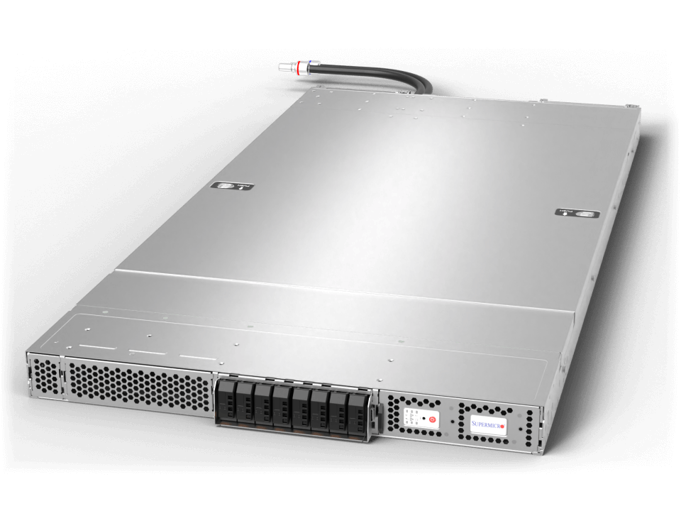Supermicro Liquid-Cooled 1U MGX System
