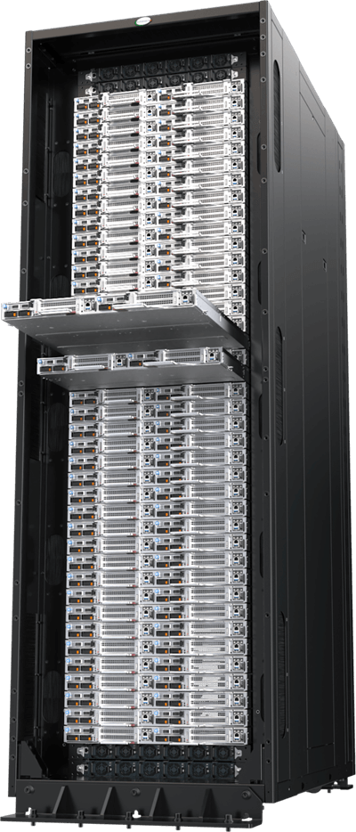 Supermicro 1 OU FlexTwin 机架