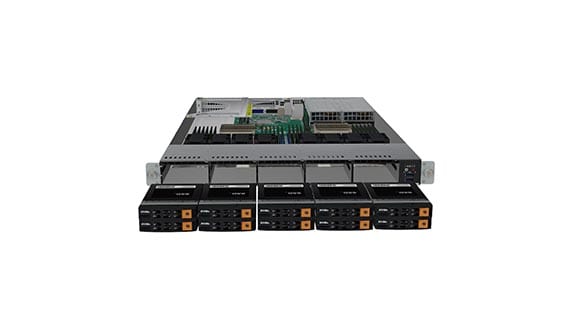 縮圖：影片 –Supermicro ：1U 10 NVMe 系統