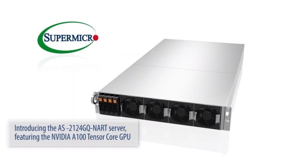Miniatura: Vídeo – SuperMinute: Sistema 2U con HGX A100 de 4 GPU
