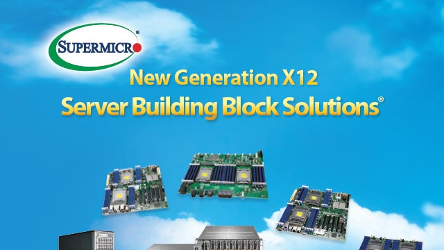 Thumbnail: Brochure – New Generation X12 Server Building Block Solutions®
