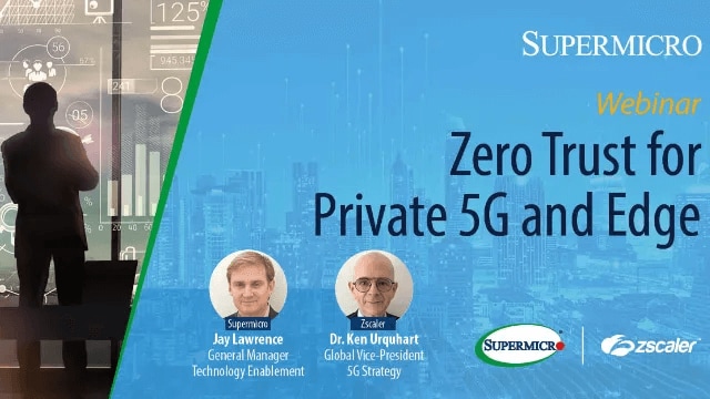 Thumbnail: Webinar – Zero Trust for Private 5G and Edge