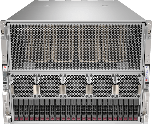 Large Workload size: 8U 8-GPU System