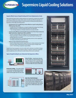 Liquid Cooling Datasheet cover