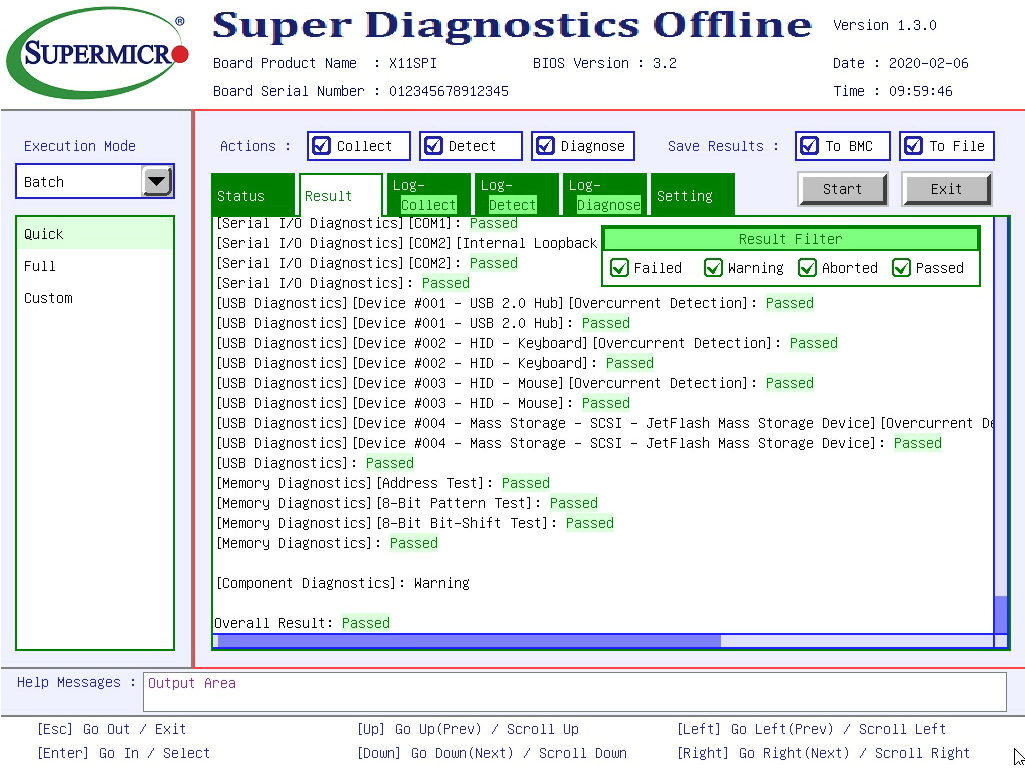 Super Diagnostics Offline Screenshot
