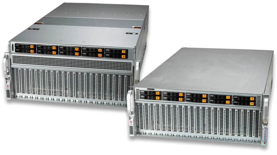 Supermicro 4U and 5U Universal GPU systems