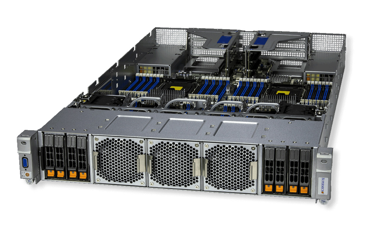 Supermicro X13 2U 4-way Multi-Processor system SYS-241H-TNRTTP